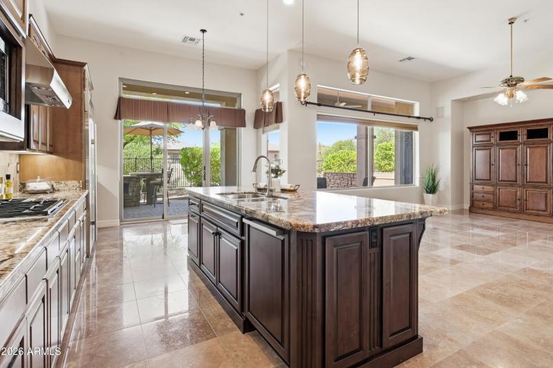 Open concept floor plan