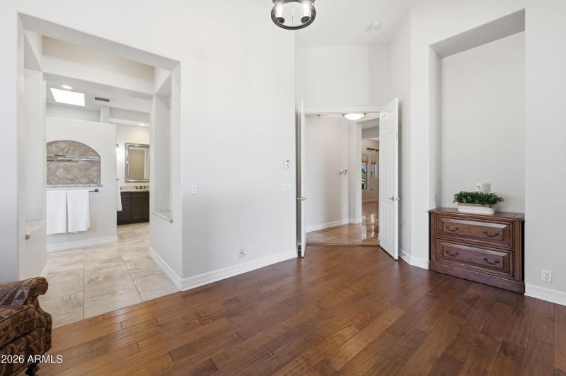 Primary suite entry area