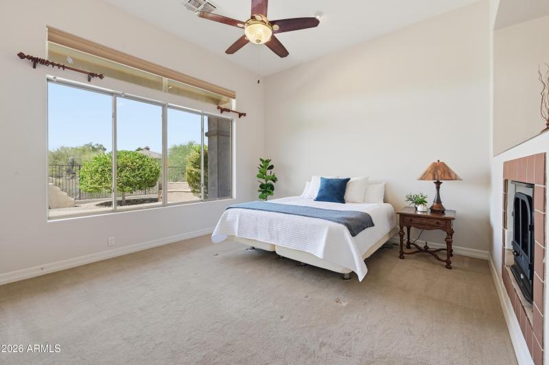 Bright primary suite