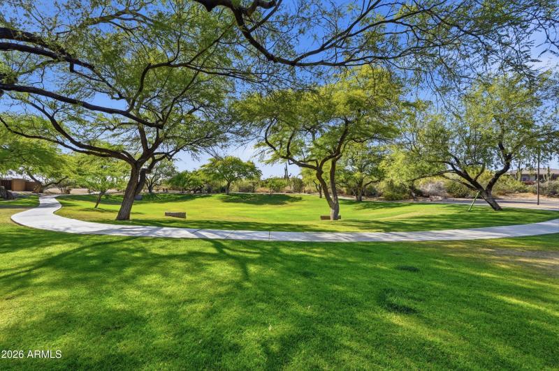 Beautiful walking and biking paths