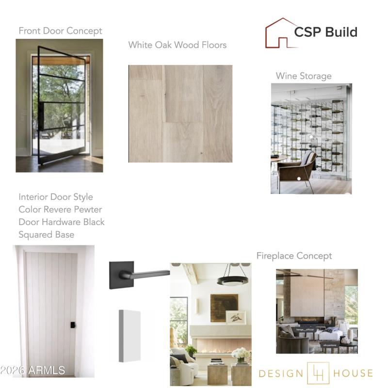 Living Area Mood Board