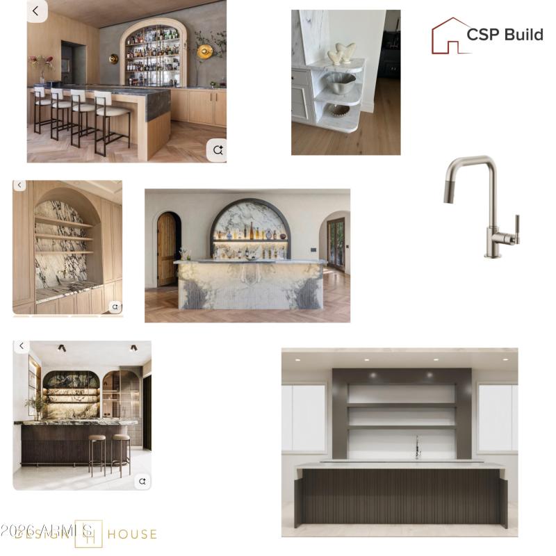 Game Room Bar Mood Board