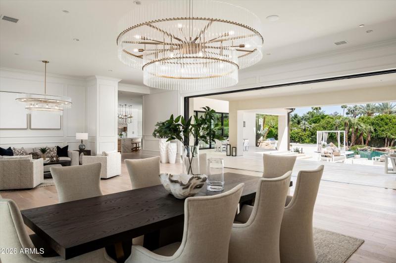 Great Room with Automatic Doors