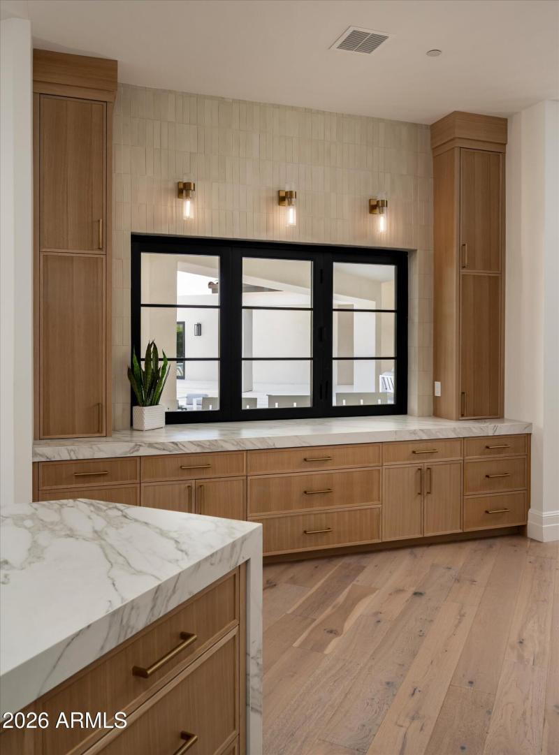 Kitchen Pass Thru Window