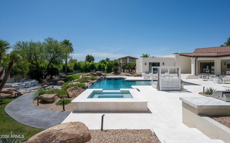 Backyard Oasis Spa