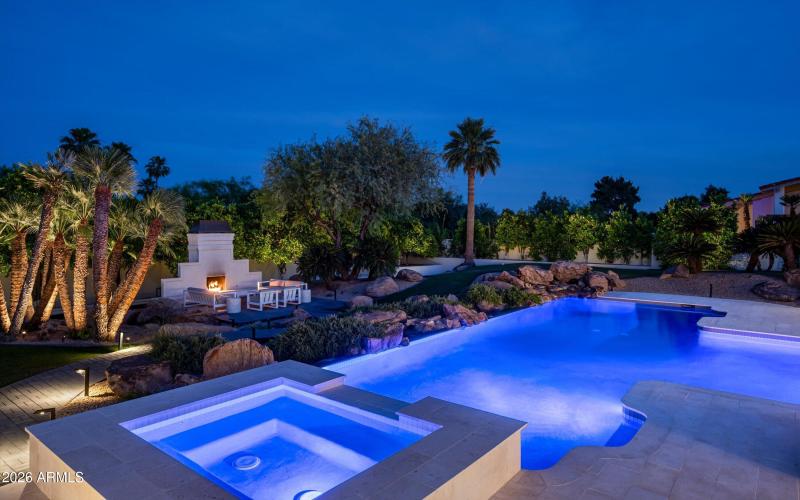 Backyard Oasis Spa