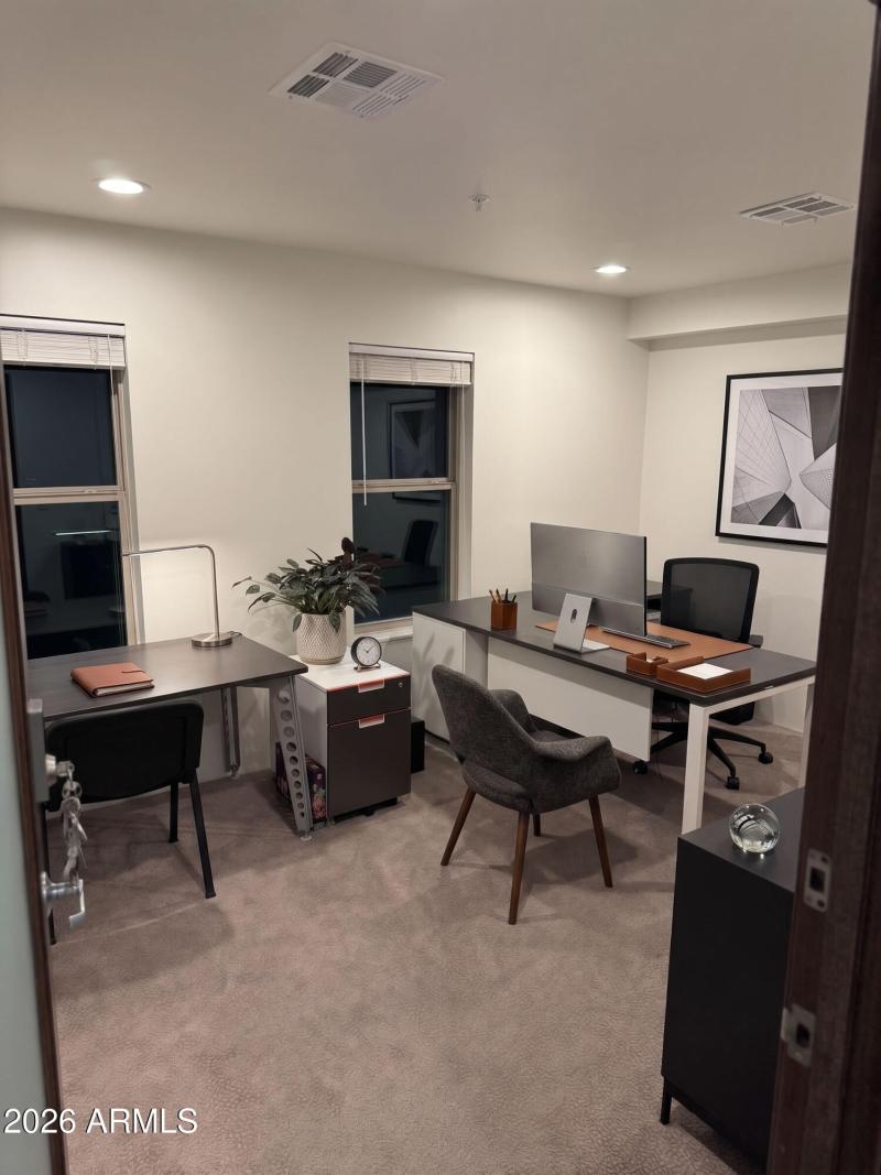 Interior Office - Corner Staged