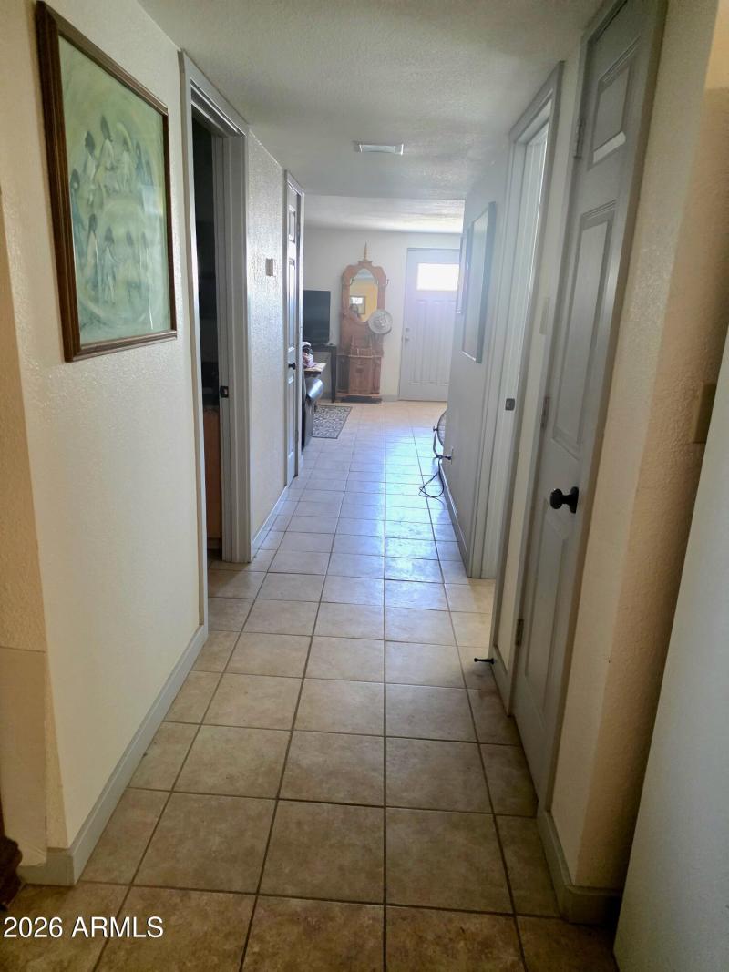 Hall way to the entrance