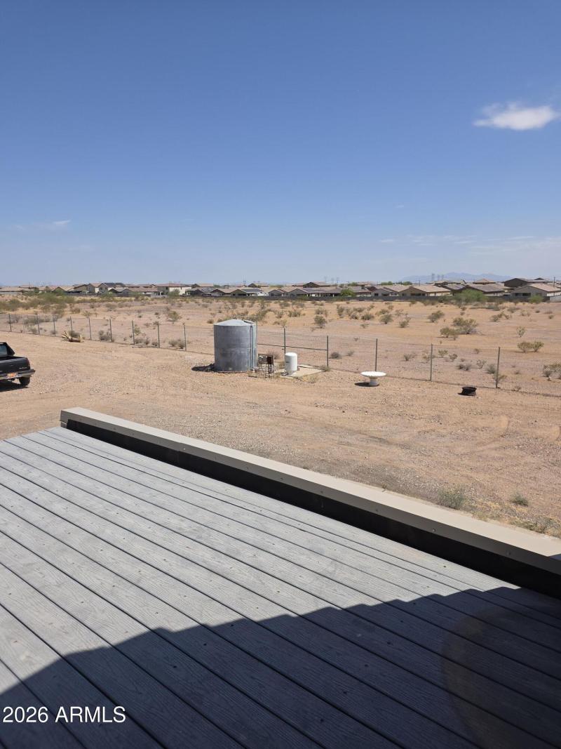 View from master balcony