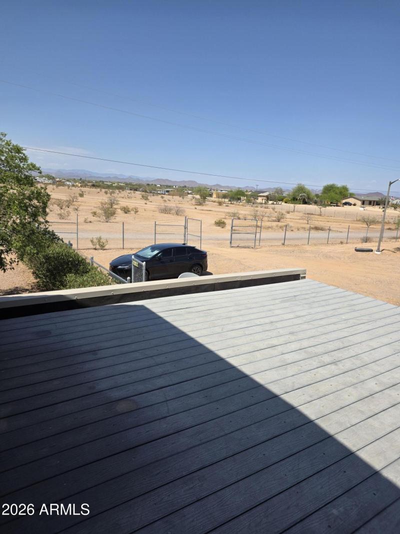 View from master balcony