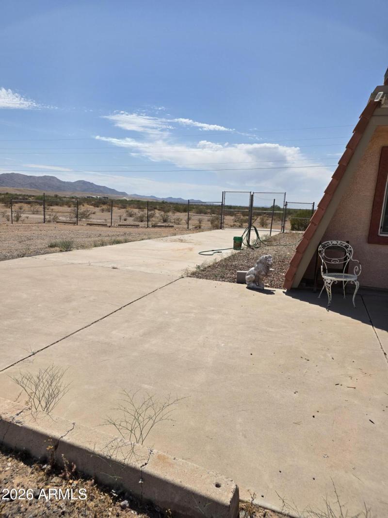 Back side yard