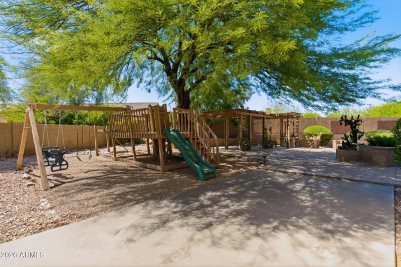 Play area and Gazebo
