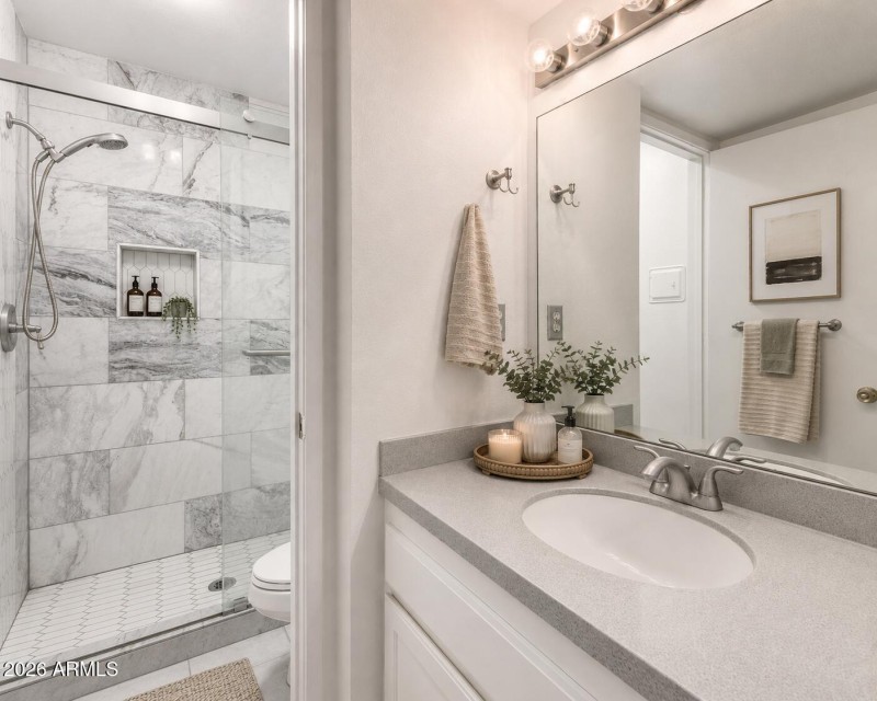 Vitually Staged Bathroom
