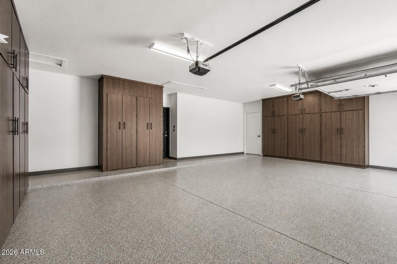 Garage with endless storage