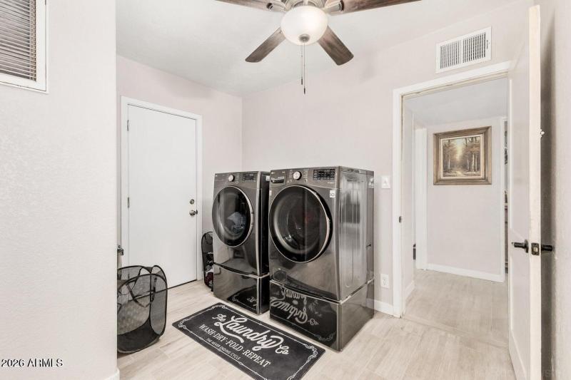 Laundry Room with Separate Exit