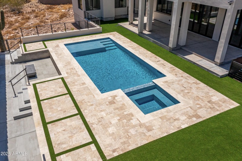 Pool and spa