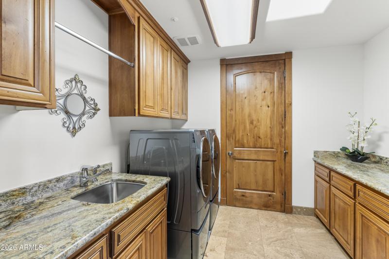 Laundry Room with Storage