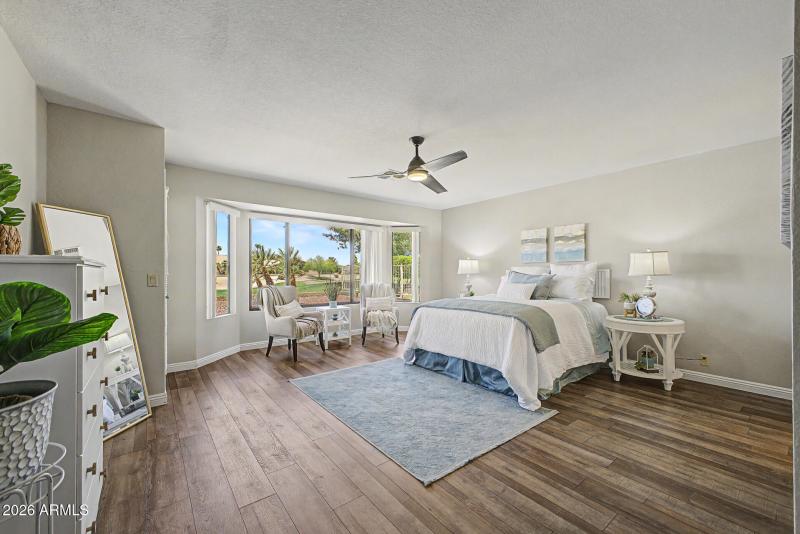 Lovely, spacious primary suite