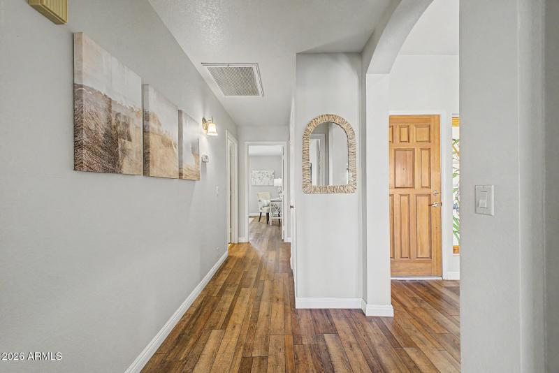 Hallway to Guest Bed & Bath