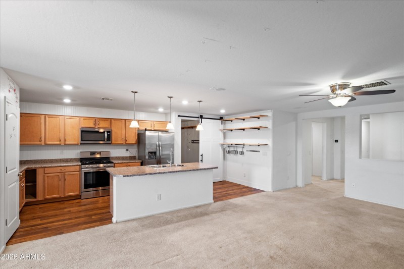 12-Family Room to Kitchen