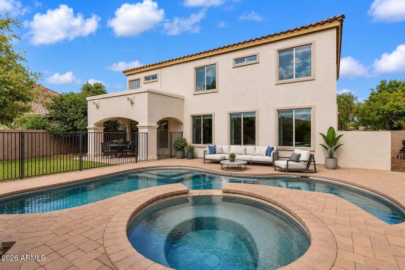 Pool and Spa Entertaining Area