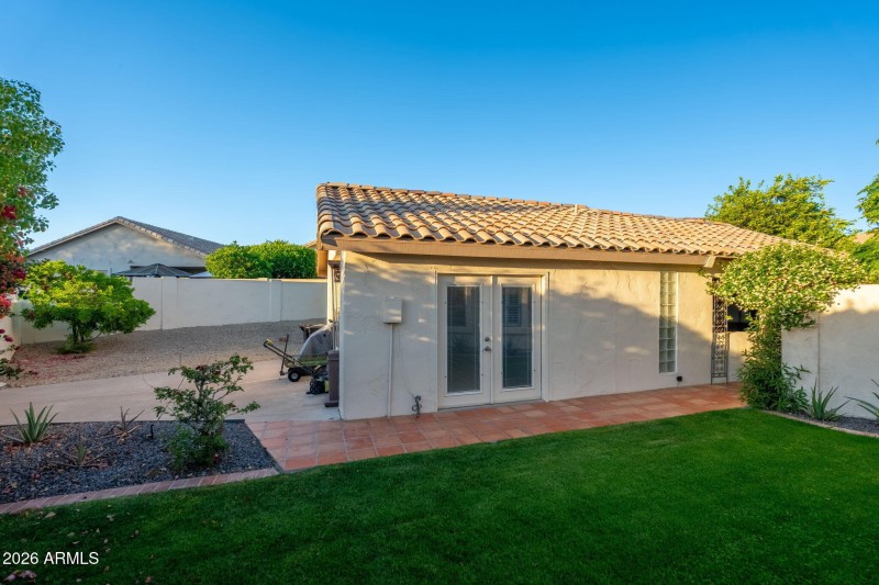 Casita Guest House with Artificial Turf