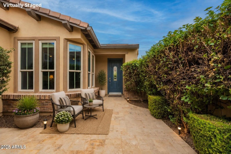 Front patio