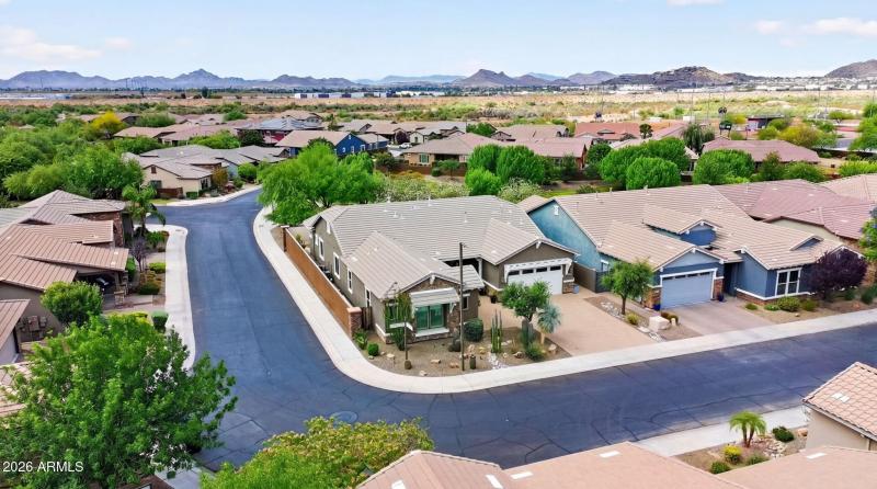 Elevated View of Peaceful Community
