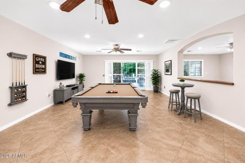 Game Room VirtuallyStaged