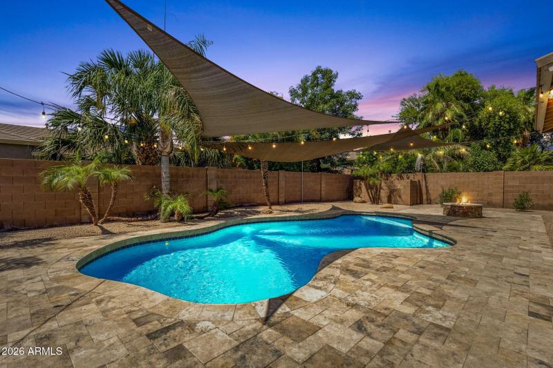 Sparkling Pool Twilight