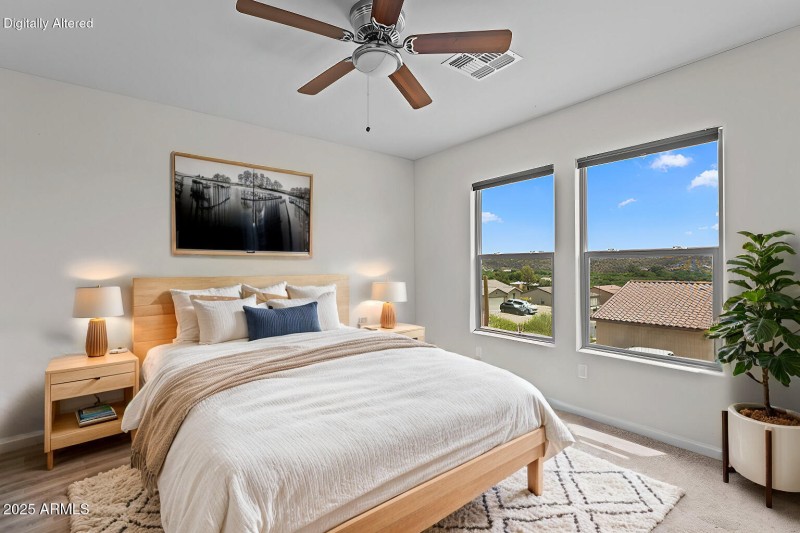 Virtual Staging Master Bedroom