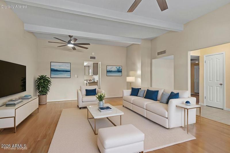 Living Room - Virtually Staged