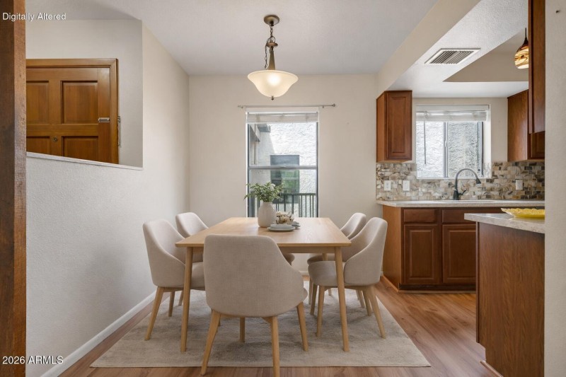 Staged Kitchen