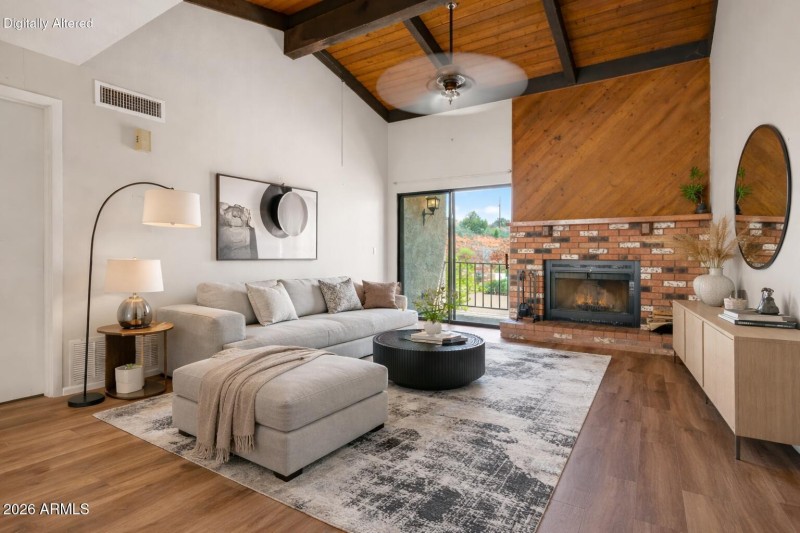 Staged Living Room