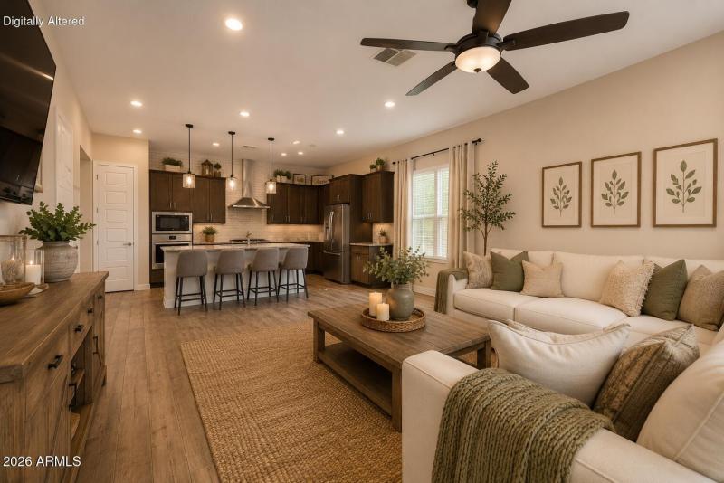 GREAT ROOM - VIRTUALLY STAGED