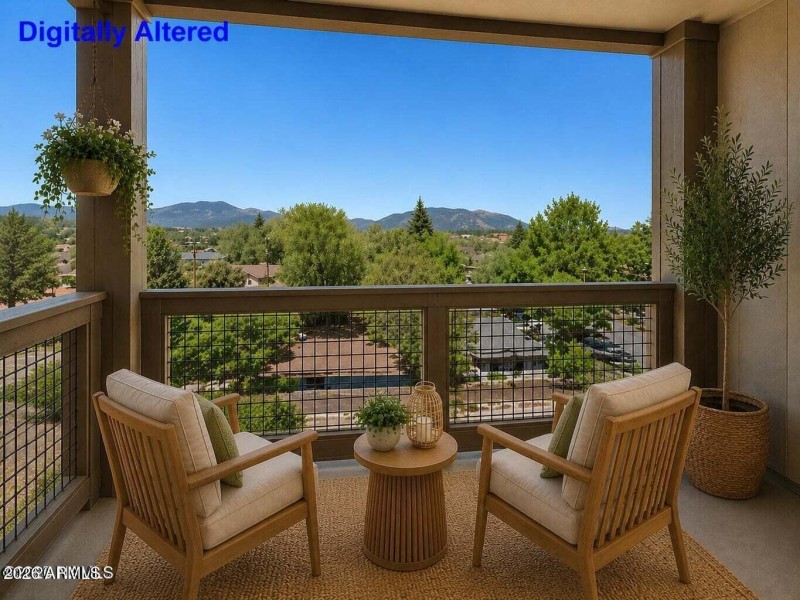 Private Patio off of the Bedroom #2