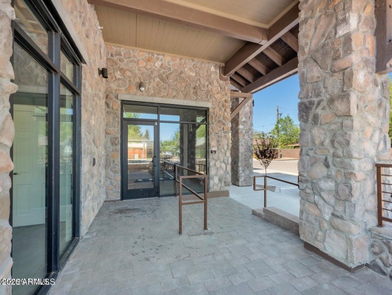 Entry to the Secured Garage