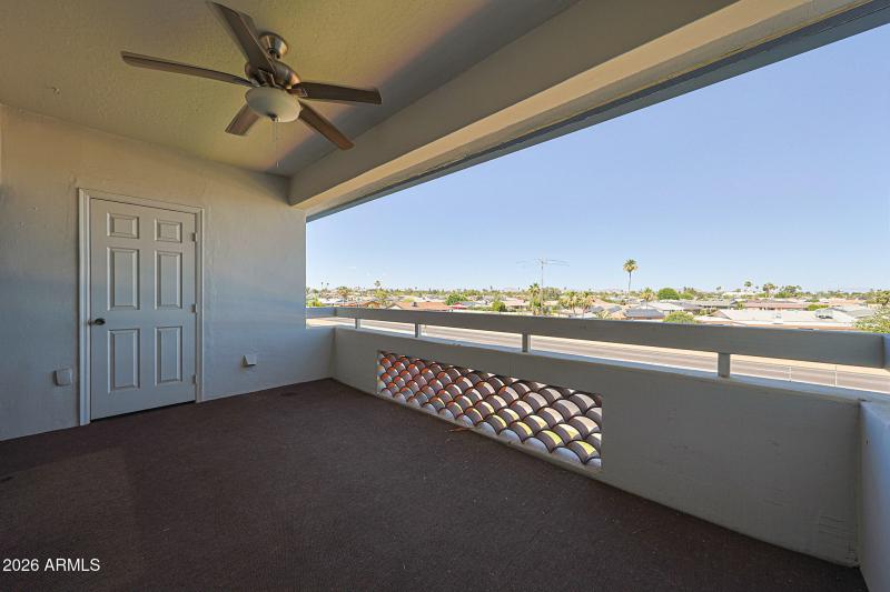 COVERED BALCONY