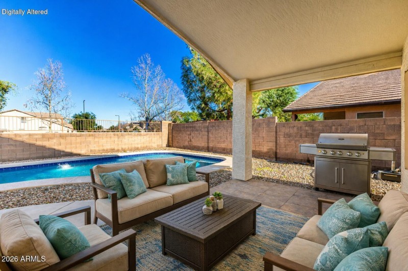 Poolside Outdoor Living