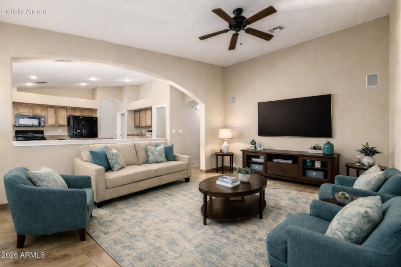 Open Concept Family Room