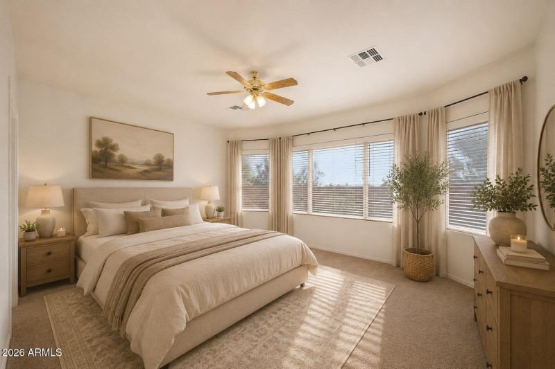 primary bedroom