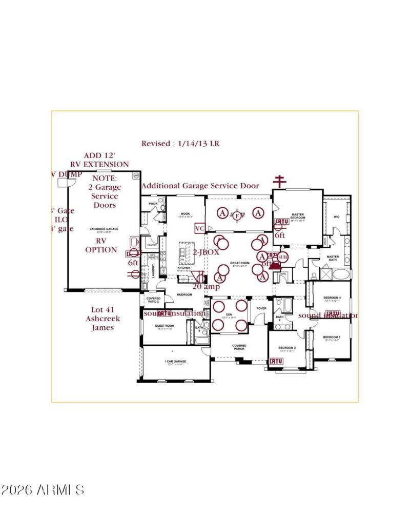 21930 Tierra Grande Floorplan