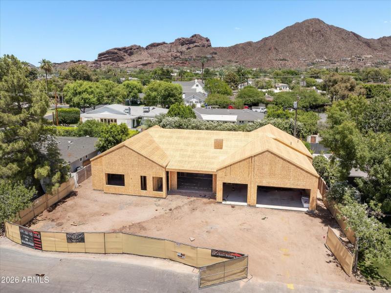 Progress of Front of Property