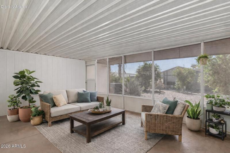 screened patio