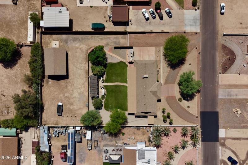 Aerial of Lot