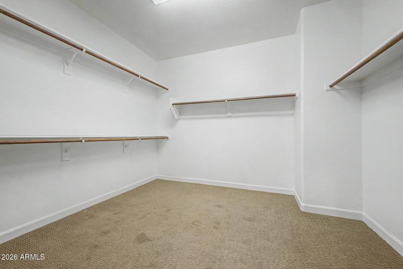 PRIMARY BDRM WALK IN CLOSET