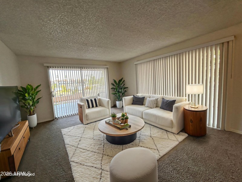 Living Room Staged