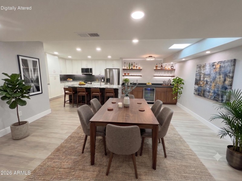 virtual dining room