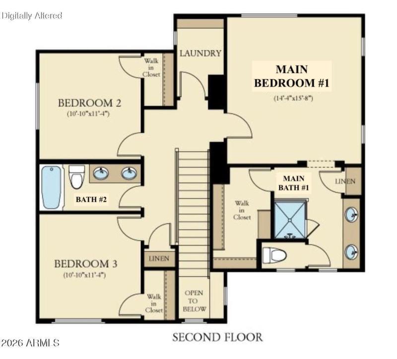 Floor Plan 2nd - UPDATED