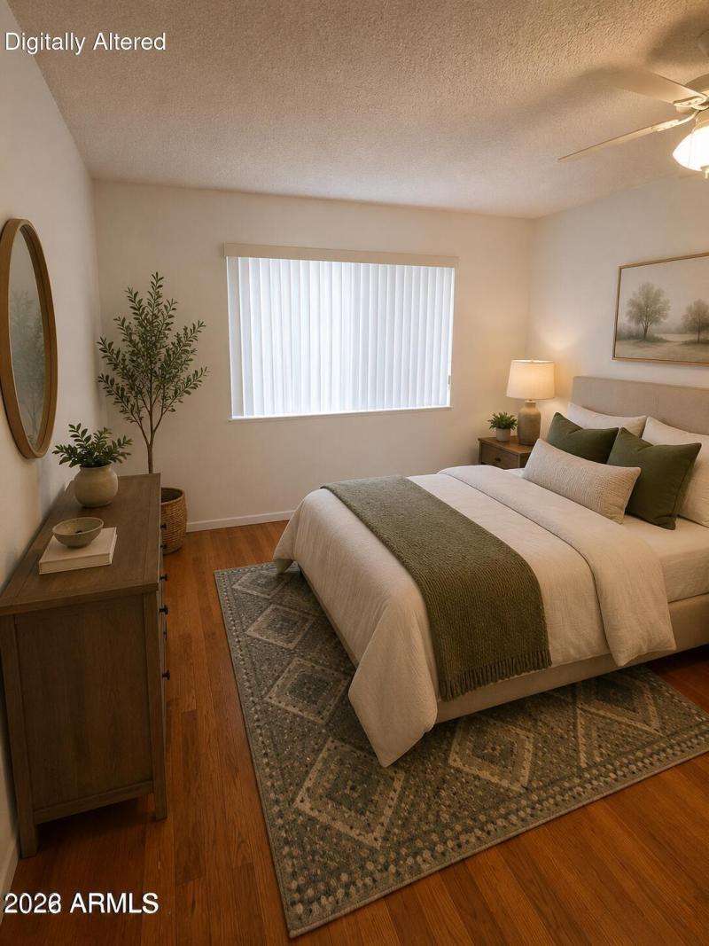 staged bedroom